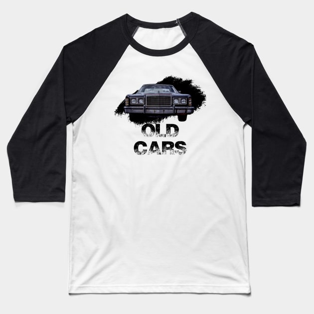 old car Baseball T-Shirt by sadmoon69